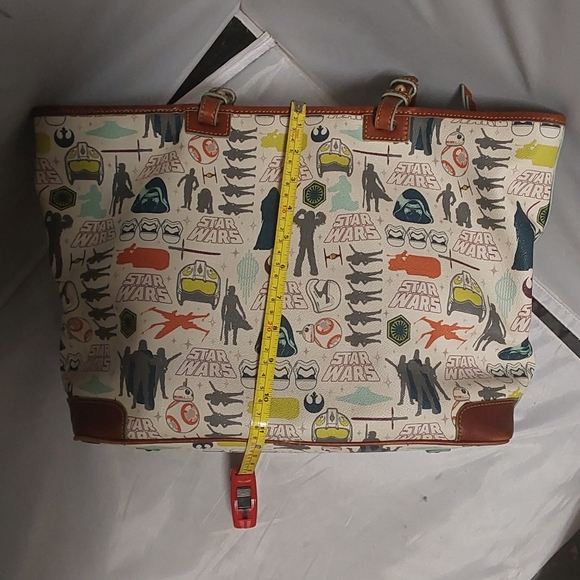 DOONEY & BOURKE STAR WARS SHOPPER VII LARGE ZIPPER TOTE SHOULDER BAG - Picture 9 of 16